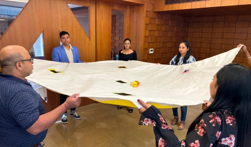 corporate team building courses